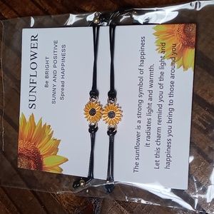 COPY - Sunflower bracelets or anklets